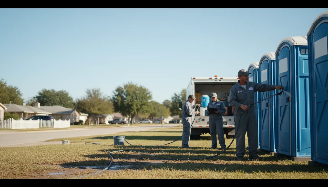 Long-Term Portable Toilet Rental in Comstock, TX near me